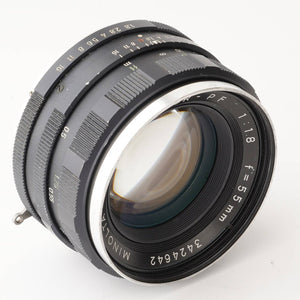 ミノルタ Minolta Auto ロッコール Rokkor-PF 55mm F1.8 MDマウント