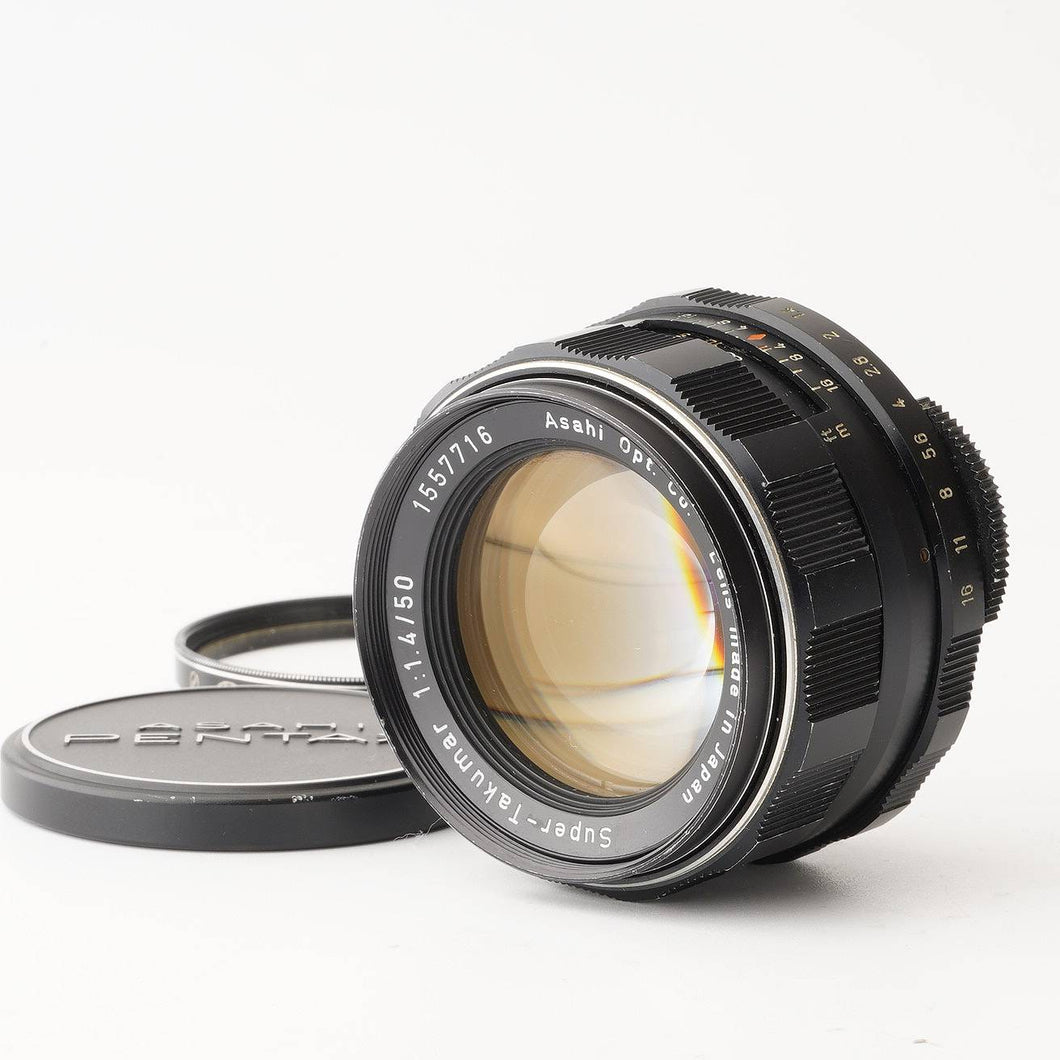 Pentax Asahi Super Takumar 50mm f/1.4 Early Model M42 mount