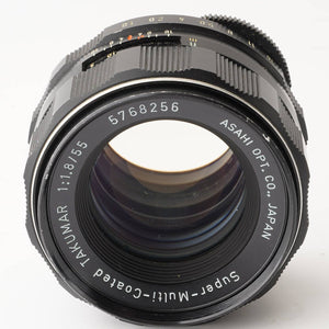 ペンタックス Pentax Asahi Super Multi Coated Takumar 55mm F1.8 M42マウント