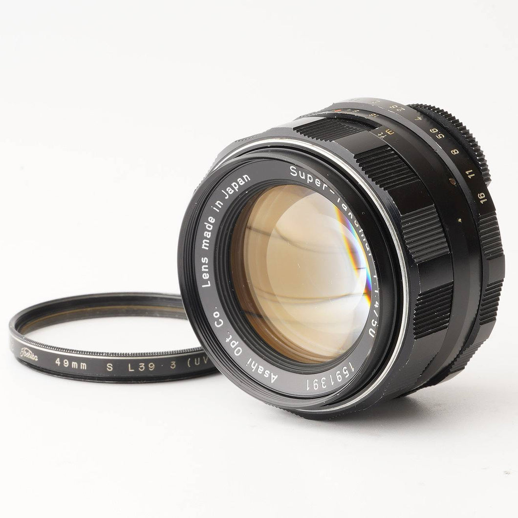 ペンタックス Pentax Asahi スーパータクマー Super Takumar 50mm F1.4 M42マウント