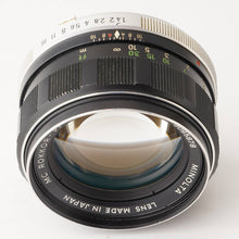 画像をギャラリービューアに読み込む, ミノルタ Minolta MC ロッコール Rokkor-PF 58mm F1.4
