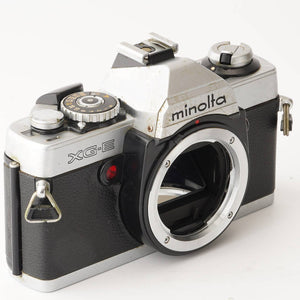 ミノルタ Minolta XG-E / ロッコール Rokkor 50mm F1.4 35mm一眼レフフイルムカメラ