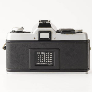 ミノルタ Minolta XG-E / ロッコール Rokkor 50mm F1.4 35mm一眼レフフイルムカメラ