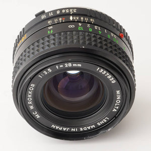 ミノルタ Minolta MC W.ロッコール ROKKOR 28mm F3.5