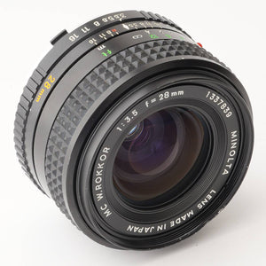 ミノルタ Minolta MC W.ロッコール ROKKOR 28mm F3.5