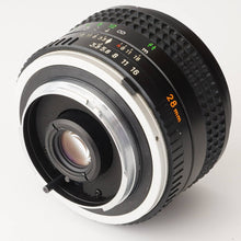 画像をギャラリービューアに読み込む, ミノルタ Minolta MC W.ロッコール ROKKOR 28mm F3.5

