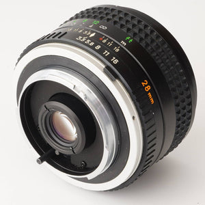 ミノルタ Minolta MC W.ロッコール ROKKOR 28mm F3.5
