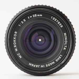 ミノルタ Minolta MC W.ロッコール ROKKOR 28mm F3.5