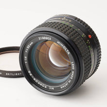画像をギャラリービューアに読み込む, ミノルタ Minolta MC ロッコール Rokkor PG 50mm F1.4
