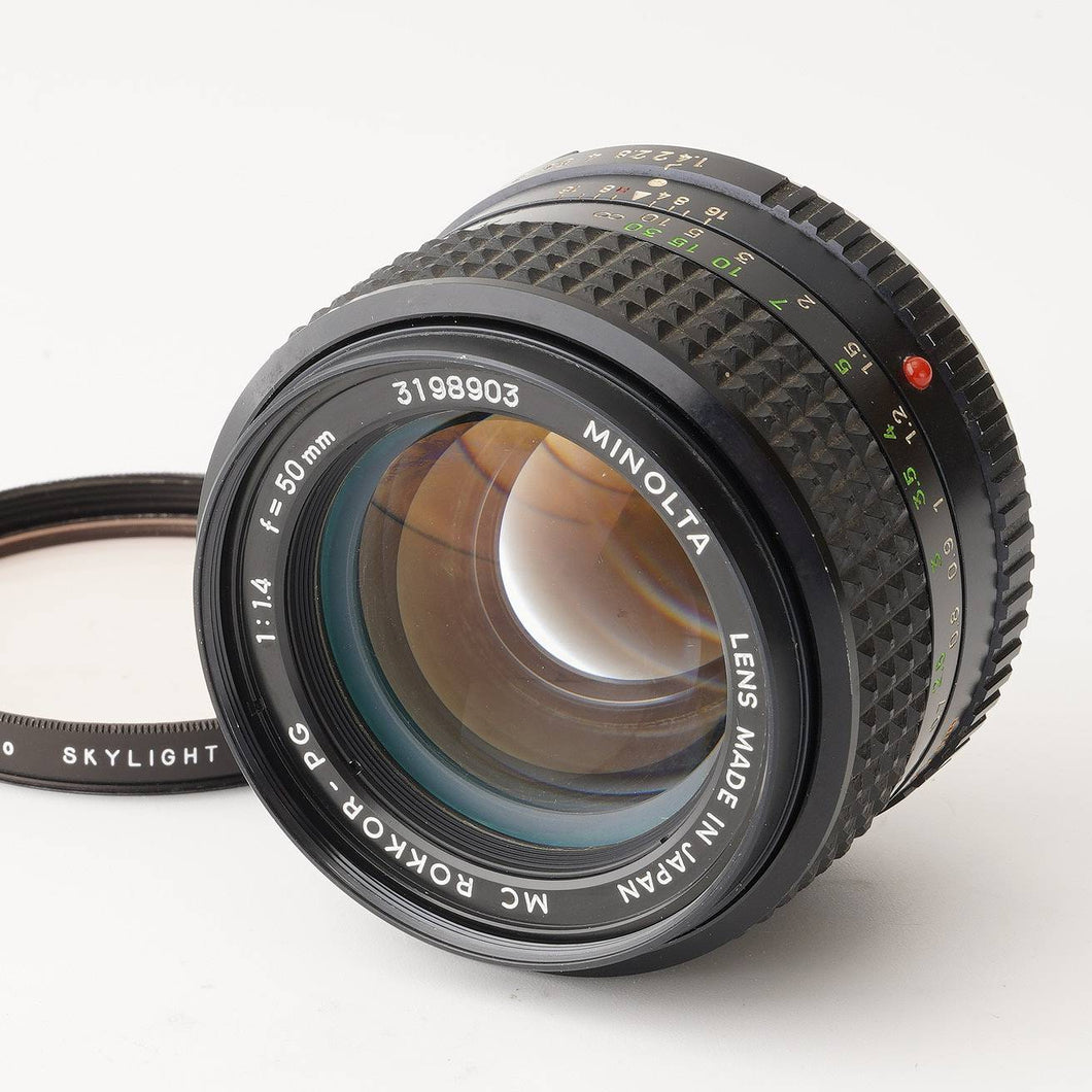 ミノルタ Minolta MC ロッコール Rokkor PG 50mm F1.4