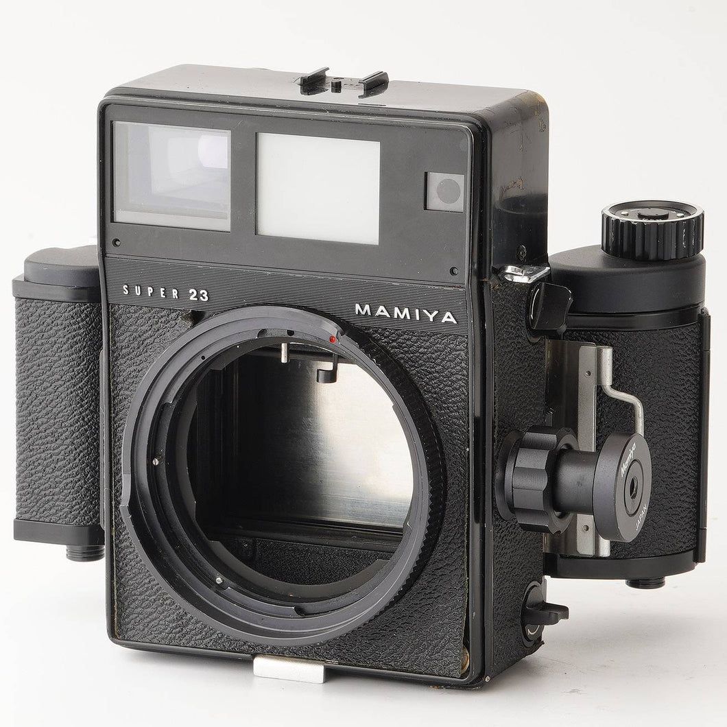 マミヤ Mamiya Press SUPER 23 ブラック ボディ 中判フィルムカメラ