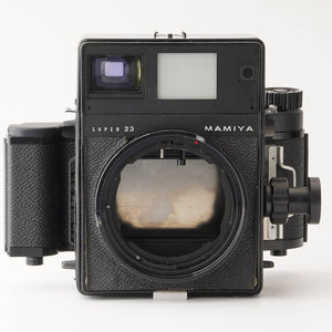 マミヤ Mamiya Press SUPER 23 ブラック ボディ 中判フィルムカメラ