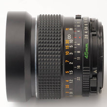 画像をギャラリービューアに読み込む, マミヤ Mamiya Mamiya セコール Sekor C 45mm F2.8 M645用
