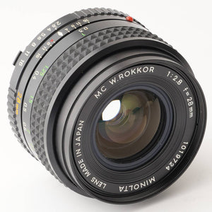 ミノルタ Minolta MC W.Rokkor 28mm F2.8 ミノルタ MCマウント