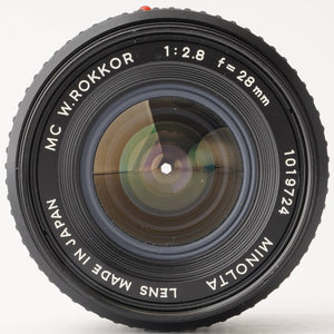 ミノルタ Minolta MC W.Rokkor 28mm F2.8 ミノルタ MCマウント
