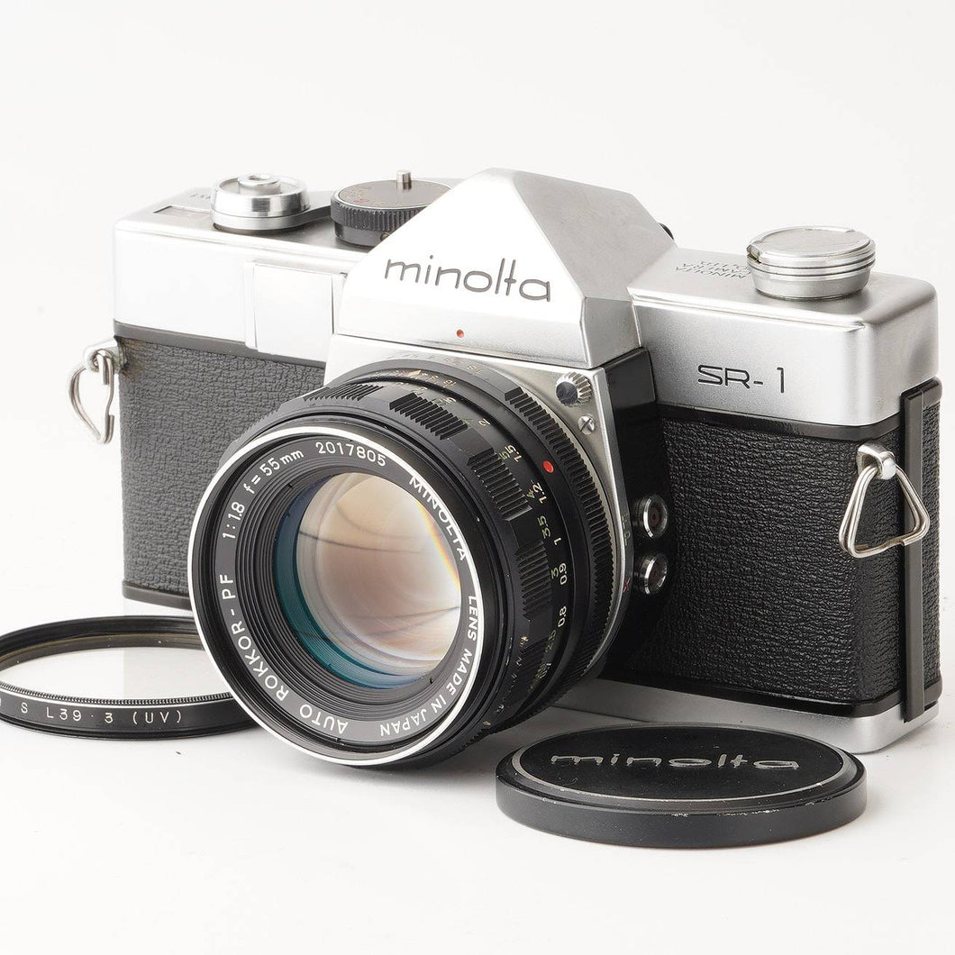 ミノルタ Minolta SR-1 / AUTO ROKKOR-PF 55mm F1.8
