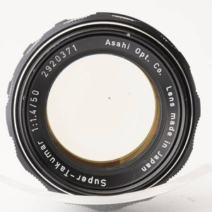 Pentax Asahi Super Takumar 50mm f/1.4 M42 mount