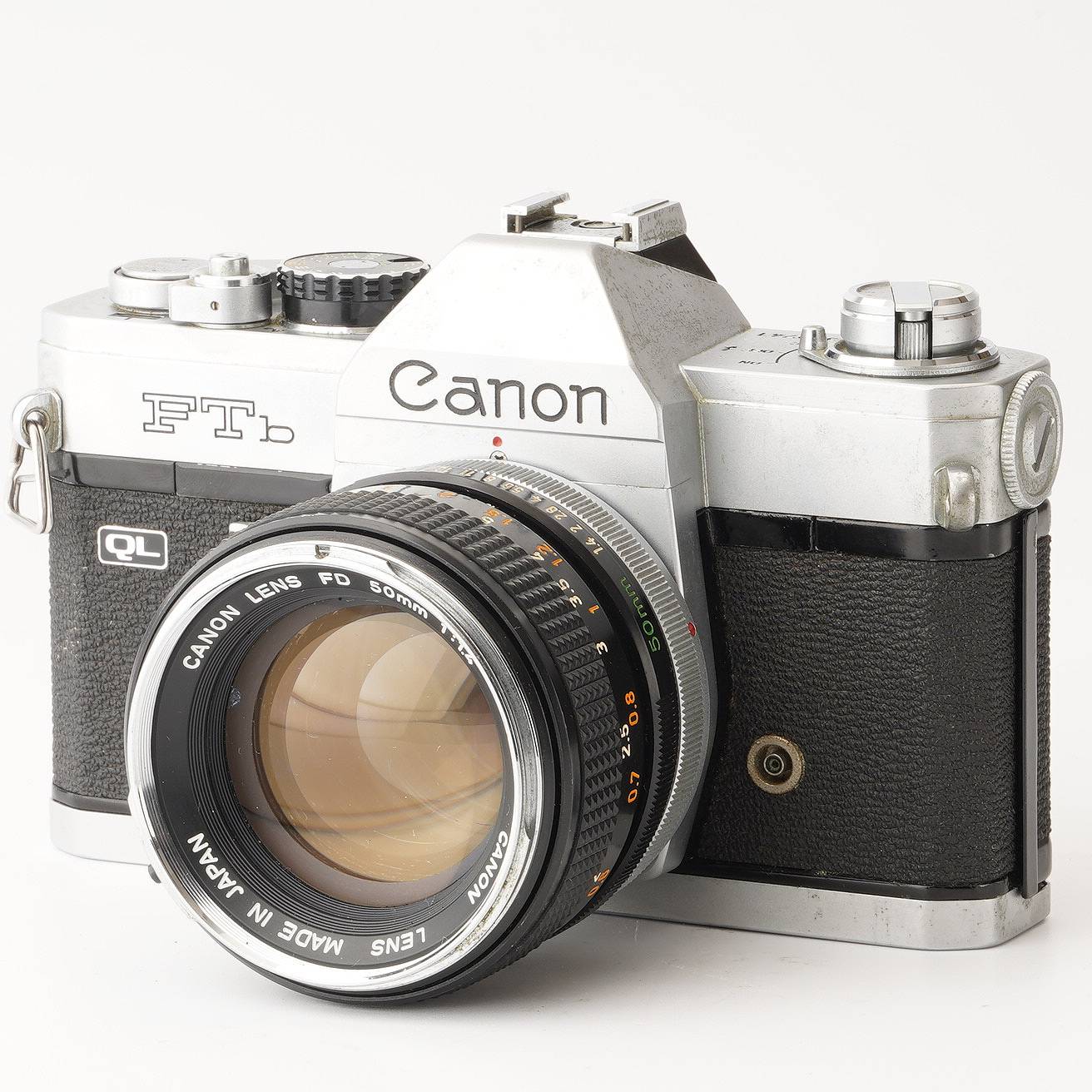 【レビューで送料無料】 キヤノン フィルム一眼レフ S.S.C. F1.4 50mm FD / QL FTb Canon フィルムカメラ