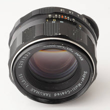 Load image into Gallery viewer, Pentax Asahi Super Multi Coated TAKUMAR 55mm f/1.8 M42 mount
