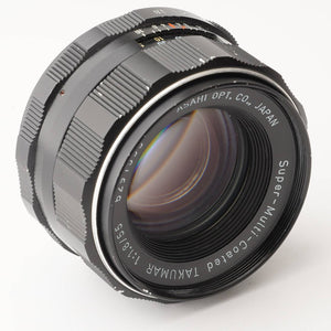 Pentax Asahi Super Multi Coated TAKUMAR 55mm f/1.8 M42 mount