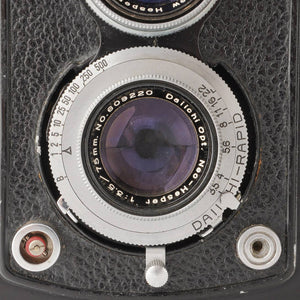 第一光学 Daiichi Kogaku ゼノビアフレックス Zenobiaflex I / Neo-Hesper 75mm F3.5 二眼レフカメラ