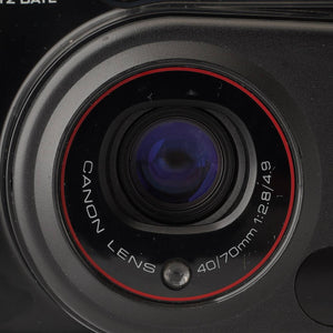 Canon Autoboy TELE QUARTZ DATE / 40mm / 70mm f/2.8 / f/4.9