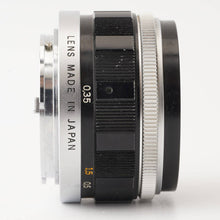 Load image into Gallery viewer, Olympus F.Zuiko Auto-S 38mm f/1.8
