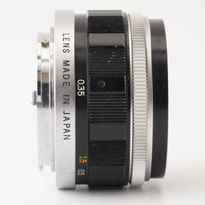 Olympus F.Zuiko Auto-S 38mm f/1.8