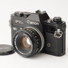 Load image into Gallery viewer, Canon FTb QL black Body / Canon Lens FD 50mm f/1.8 s.c.
