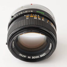 Load image into Gallery viewer, Canon FD 50mm f/1.4 S.S.C
