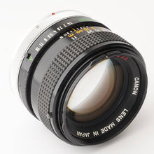 Load image into Gallery viewer, Canon FD 50mm f/1.4 S.S.C
