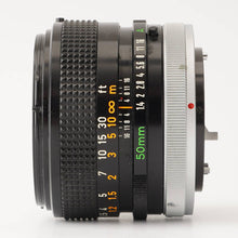 Load image into Gallery viewer, Canon FD 50mm f/1.4 S.S.C
