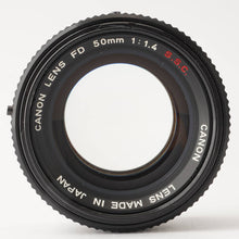 Load image into Gallery viewer, Canon FD 50mm f/1.4 S.S.C
