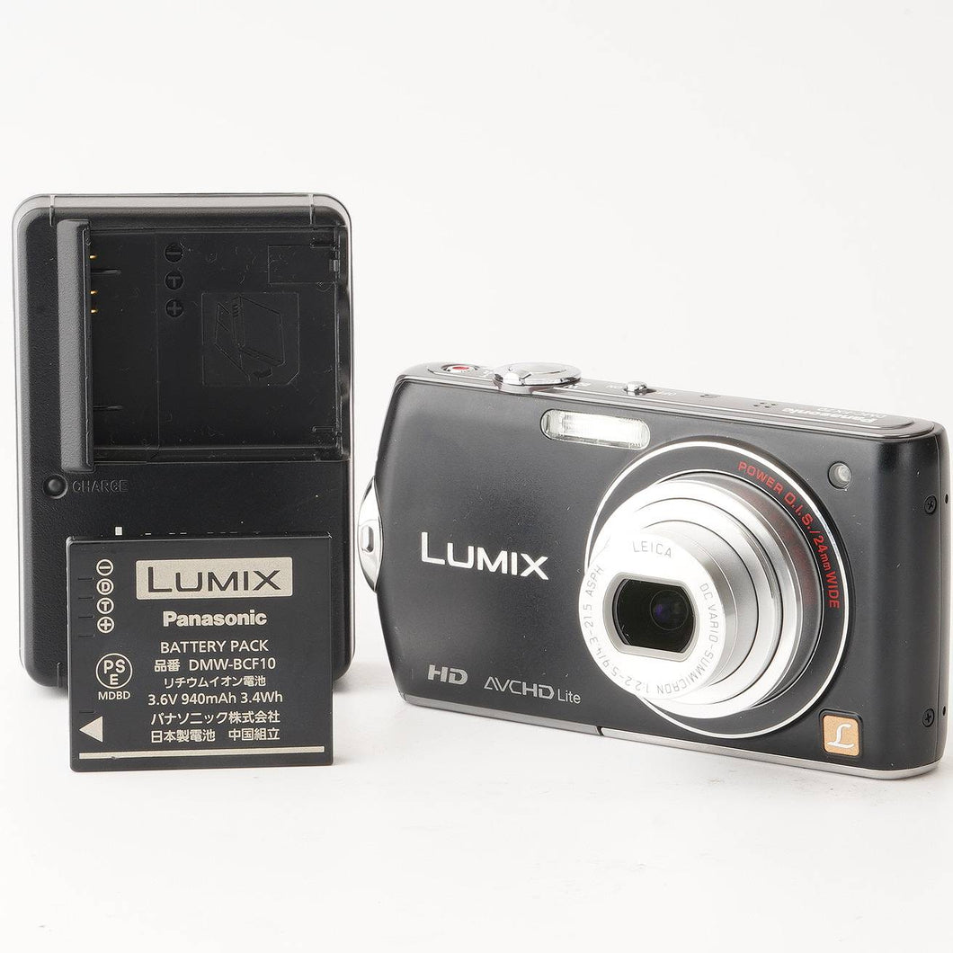 パナソニック Panasonic ルミックス LUMIX DMC-FX70 エスプリブラック / Leica 4.3-21.5mm f/2.2-5.9