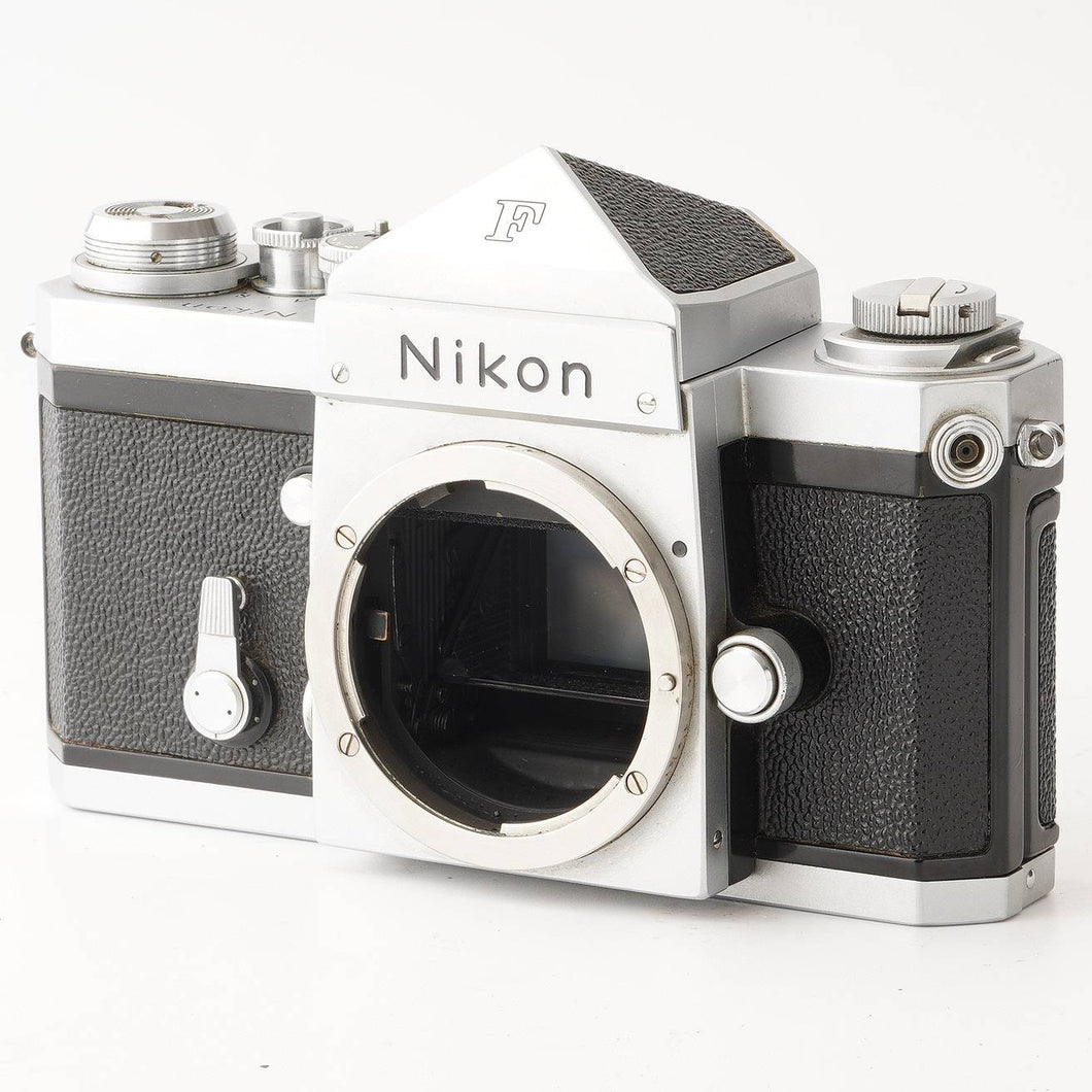 ニコン Nikon F アイレベル Eye Level 35mm 一眼レフフィルムカメラ シルバー ボディ