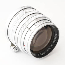Load image into Gallery viewer, Leica Ernst Leitz GmbH Wetzlar Summarit 5cm 50mm f/1.5
