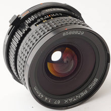 Load image into Gallery viewer, Pentax Asahi smc Pentax 6x7 67 45mm f/4
