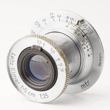 Load image into Gallery viewer, Leica Leitz Elmar 5cm 50mm f/3.5 L39 LTM
