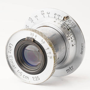 Leica Leitz Elmar 5cm 50mm f/3.5 L39 LTM
