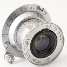 Load image into Gallery viewer, Leica Leitz Elmar 5cm 50mm f/3.5 L39 LTM
