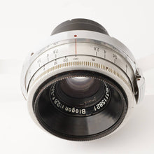 Load image into Gallery viewer, Contax Carl Zeiss Jena Biogon 35mm f/2.8 T* Contax C Mount
