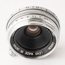 Load image into Gallery viewer, Canon 28mm f/2.8 LTM39 L39
