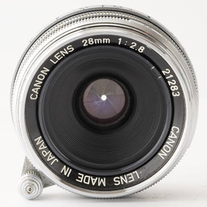 Canon 28mm f/2.8 LTM39 L39