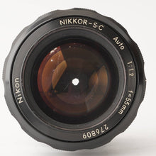 Load image into Gallery viewer, Nikon NIKKOR-S.C Auto 55mm f/1.2 F Mount
