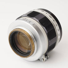 画像をギャラリービューアに読み込む, キヤノン Canon 50mm F1.4 ライカ L39 マウント
