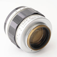 画像をギャラリービューアに読み込む, キヤノン Canon 50mm F1.4 ライカ L39 マウント
