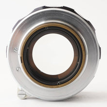 画像をギャラリービューアに読み込む, キヤノン Canon 50mm F1.4 ライカ L39 マウント
