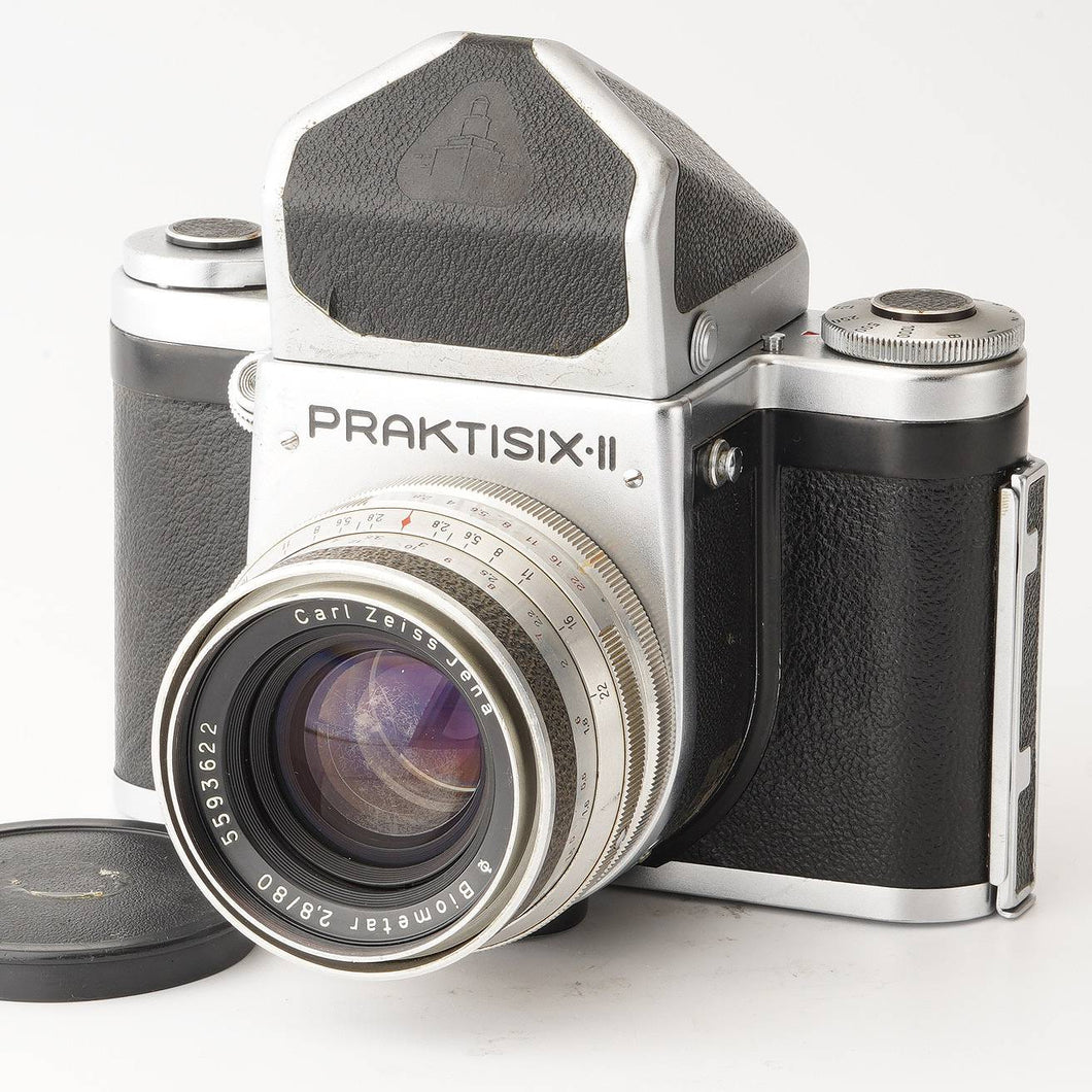 Praktisix II / カールツァイス Carl Zeiss Jena Biometar 80mm F2.8 中判フィルムカメラ
