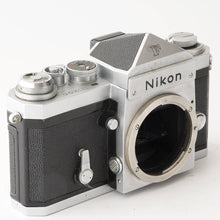 画像をギャラリービューアに読み込む, ニコン Nikon F アイレベル Eye Level 35mm 一眼レフ フィルムカメラ シルバー ボディ
