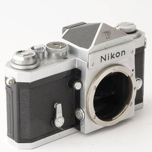 ニコン Nikon F アイレベル Eye Level 35mm 一眼レフ フィルムカメラ シルバー ボディ